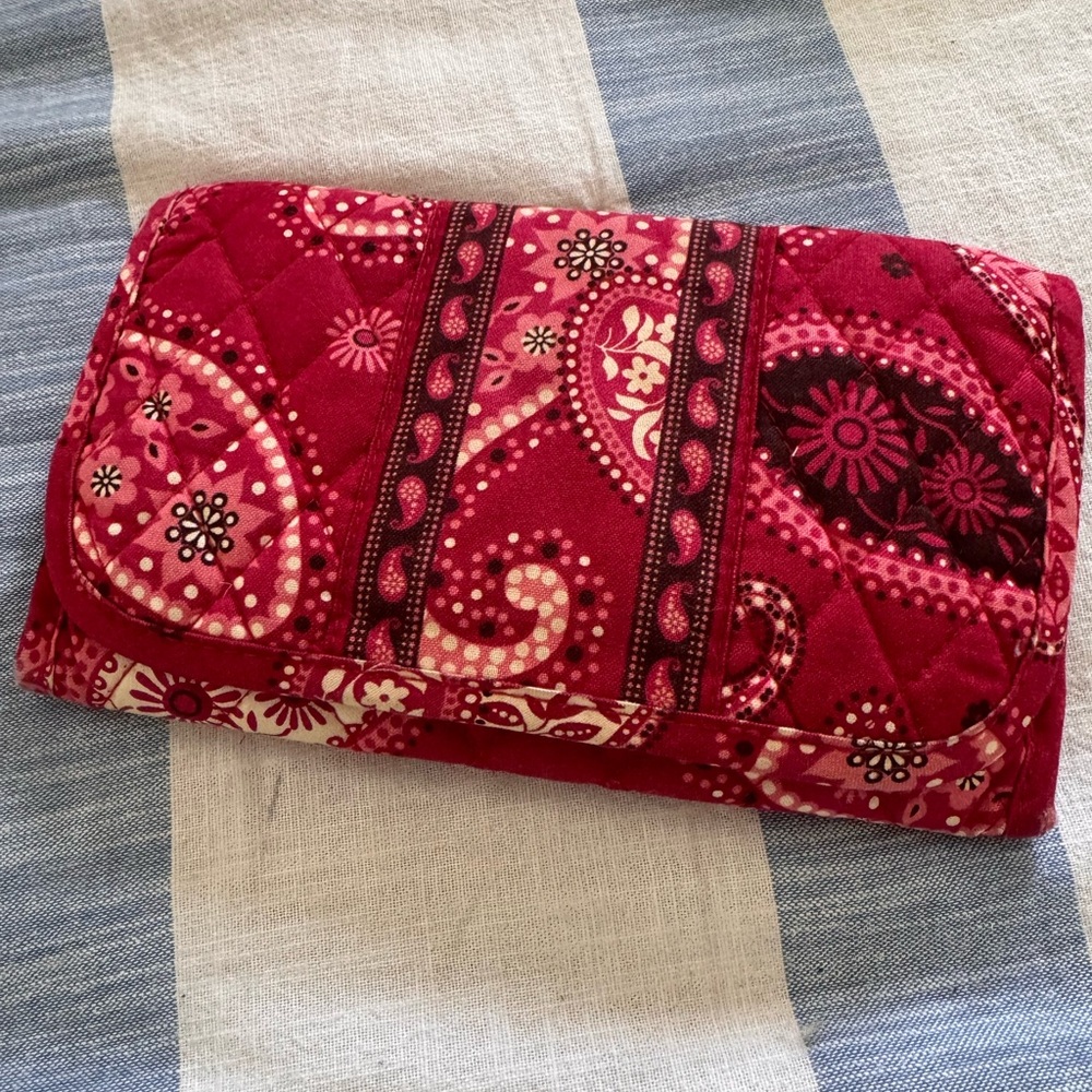 Vera Bradley Red Quilted Accessory